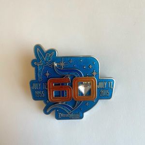 60th Anniversary Disneyland pin